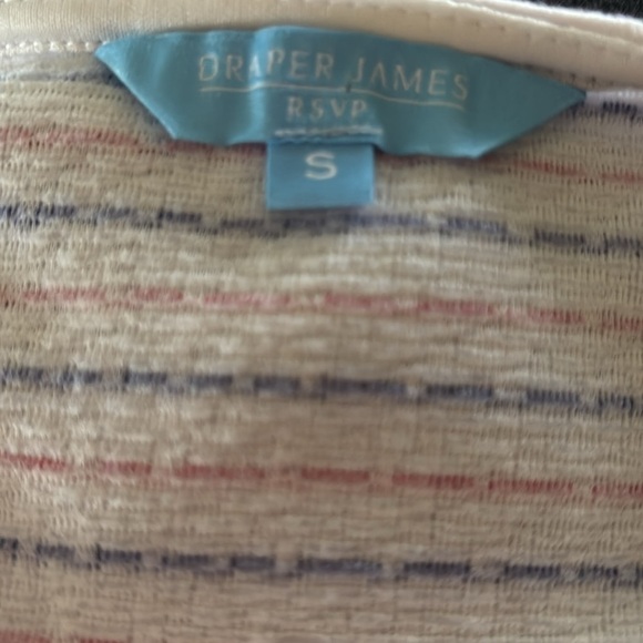 Draper & James RSVP Americana July 4th Fit n Flare Dress W/Pockets Sz S Textured - Picture 6 of 7